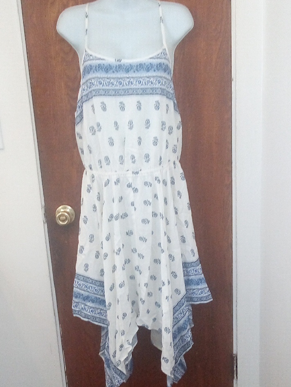 Boho Midi Dress, NWT, Size L